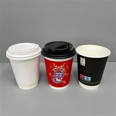 12 Oz Dubbelwandige Take Away Hot Paper Cup Ø90